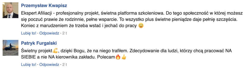 Ekspert Afiliacji Opinie